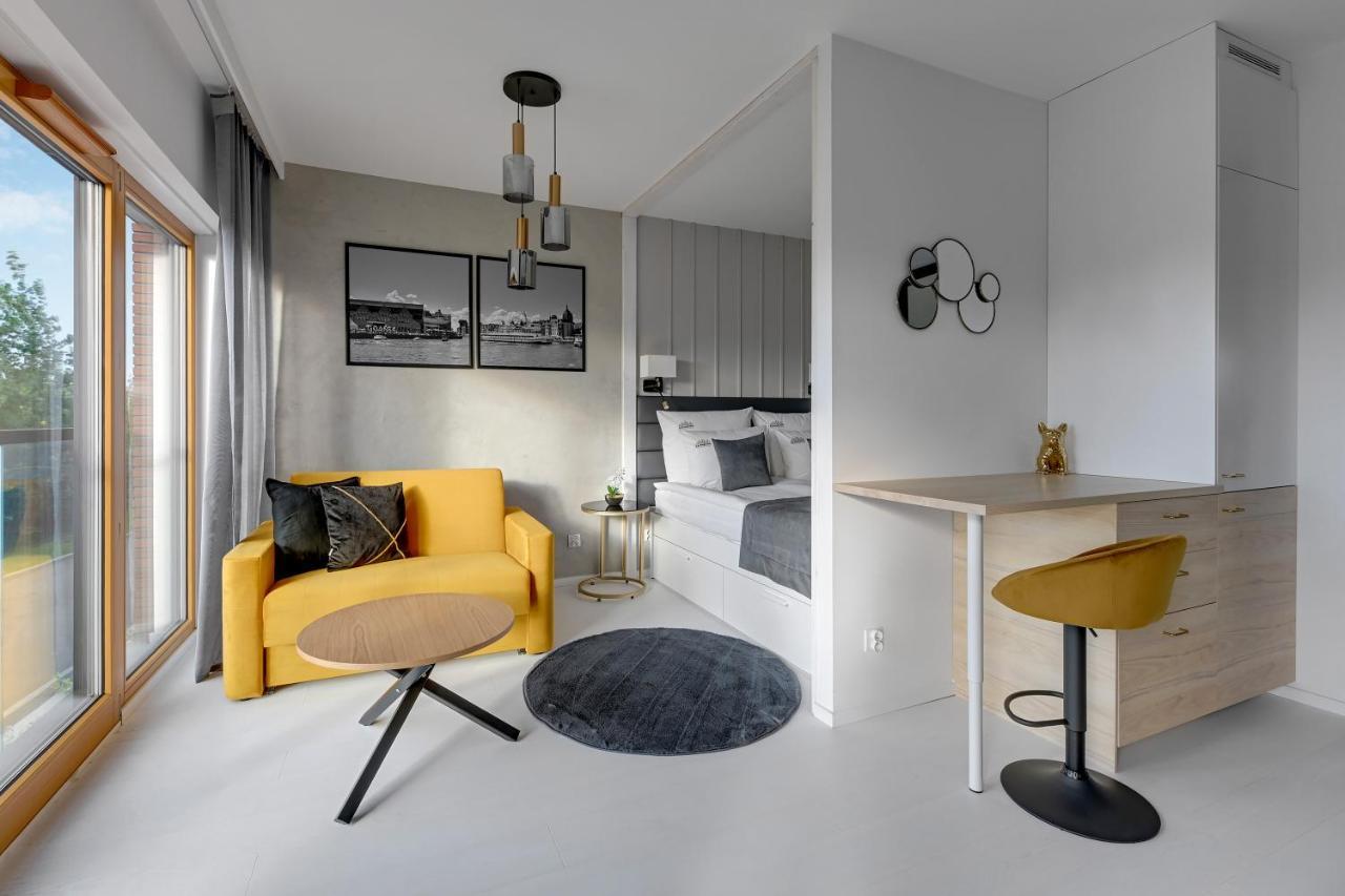 Nadmotlawie Riverside & Gym By Downtown Apartments 格但斯克 外观 照片