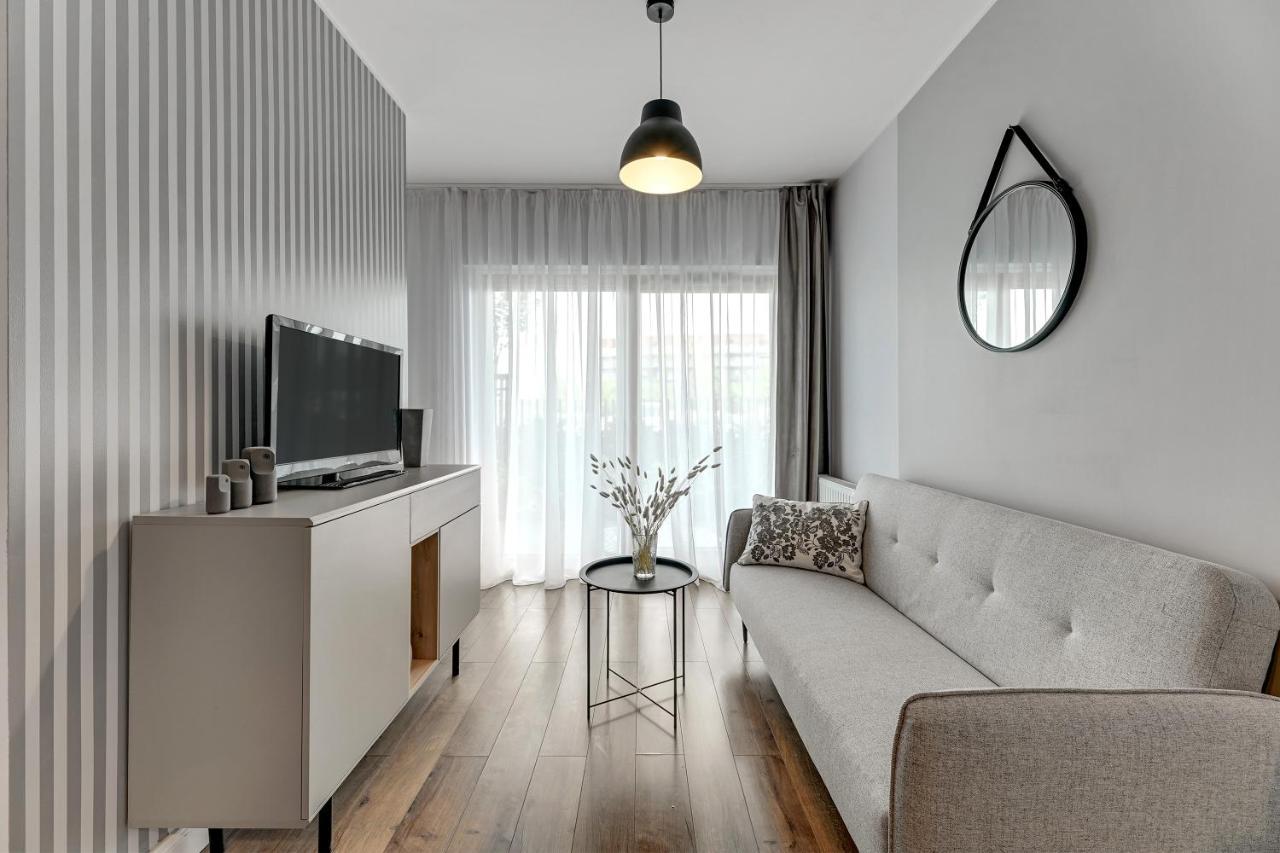 Nadmotlawie Riverside & Gym By Downtown Apartments 格但斯克 外观 照片