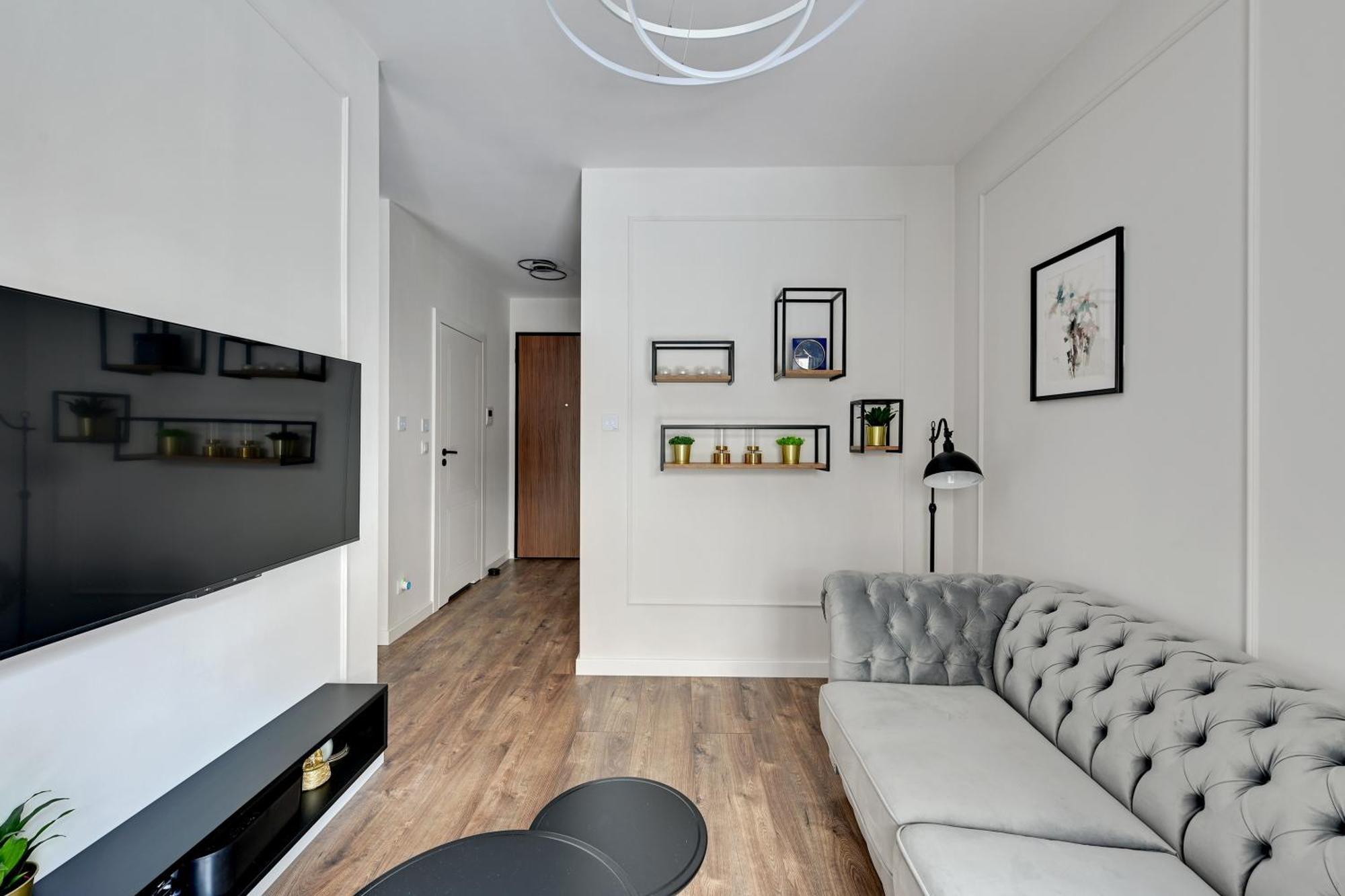 Nadmotlawie Riverside & Gym By Downtown Apartments 格但斯克 客房 照片